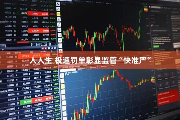 人人生 极速罚单彰显监管“快准严”