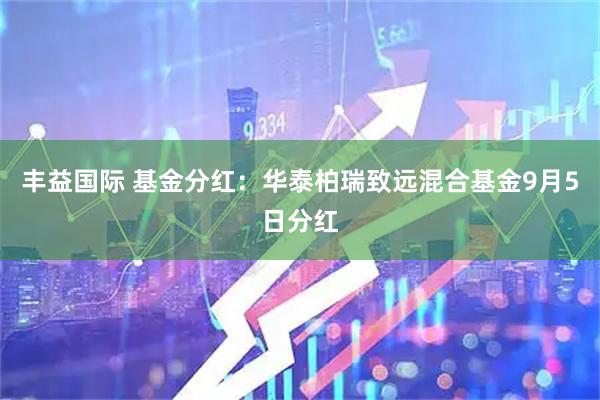 丰益国际 基金分红：华泰柏瑞致远混合基金9月5日分红